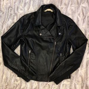 Hollister Leather Jacket